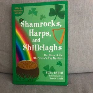 NEW NEVER USED SHAMROCKS, HARPS, AND SHILLELAGHS